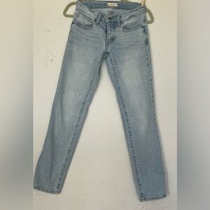 Oliver Logan Chester button fly Jeans in Light Blue 24
